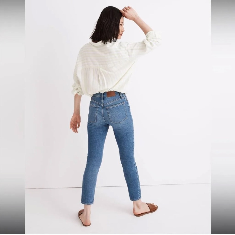 Madewell the perfect vintage crop Jean